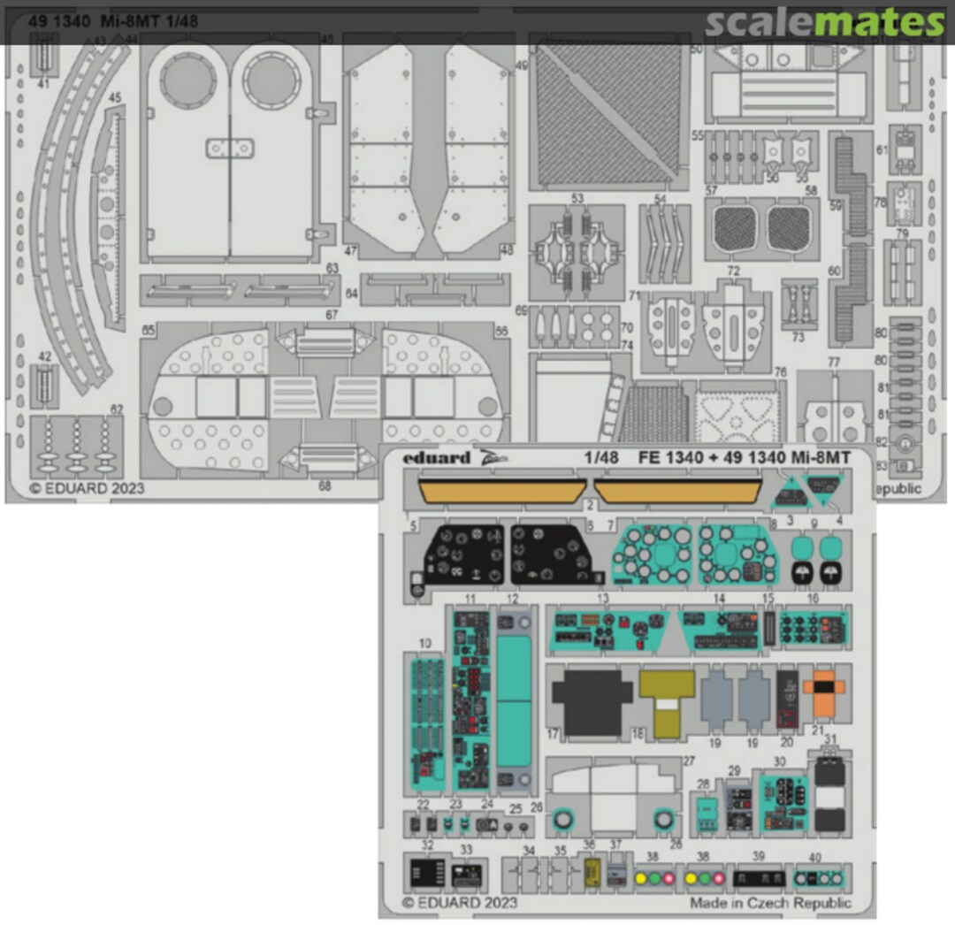 Boxart Mi-8MT 491340 Eduard