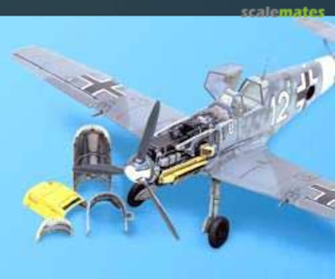 Boxart Messerschmitt Bf 109E-4 detail set 4090 Aires