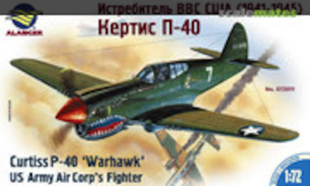 1:72 Curtiss P-40 'Warhawk' (Alanger 072011)