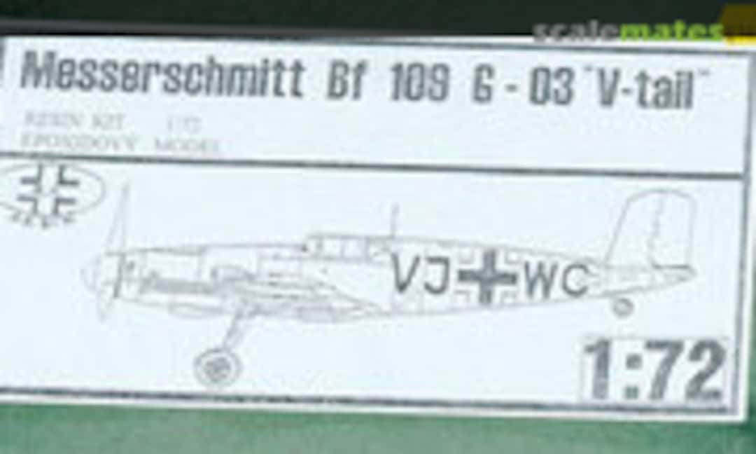 Messerschmitt Bf 109 G-03 V-tail (R.V. Resin )