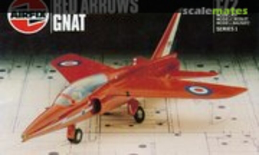 1:72 Red Arrows Gnat (Airfix 01036)