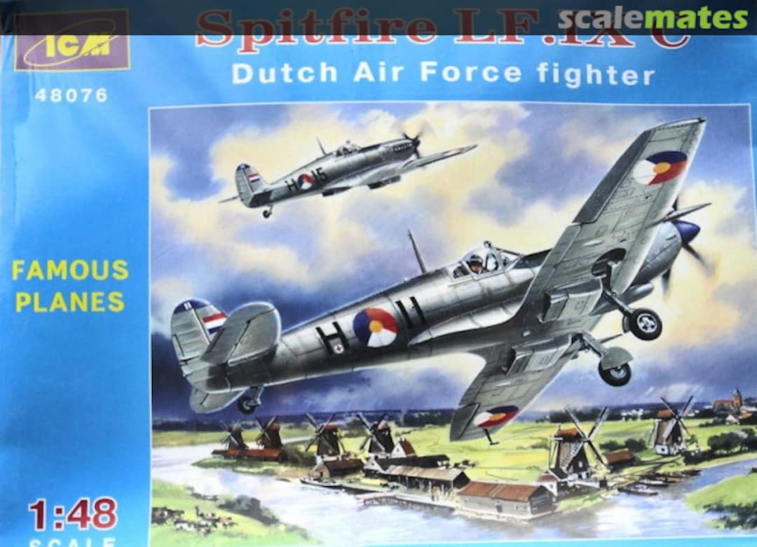 Boxart Spitfire LF. IX C 48076 ICM