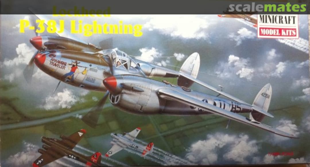 Boxart Lockheed P-38J Lightning 11625 Minicraft Model Kits