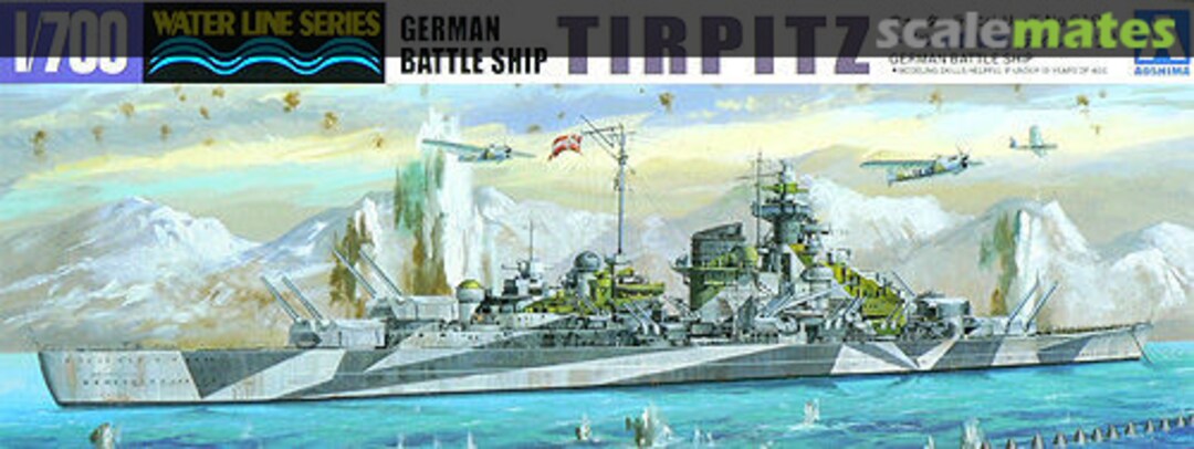 Boxart German Battleship Tirpitz 046067 Aoshima