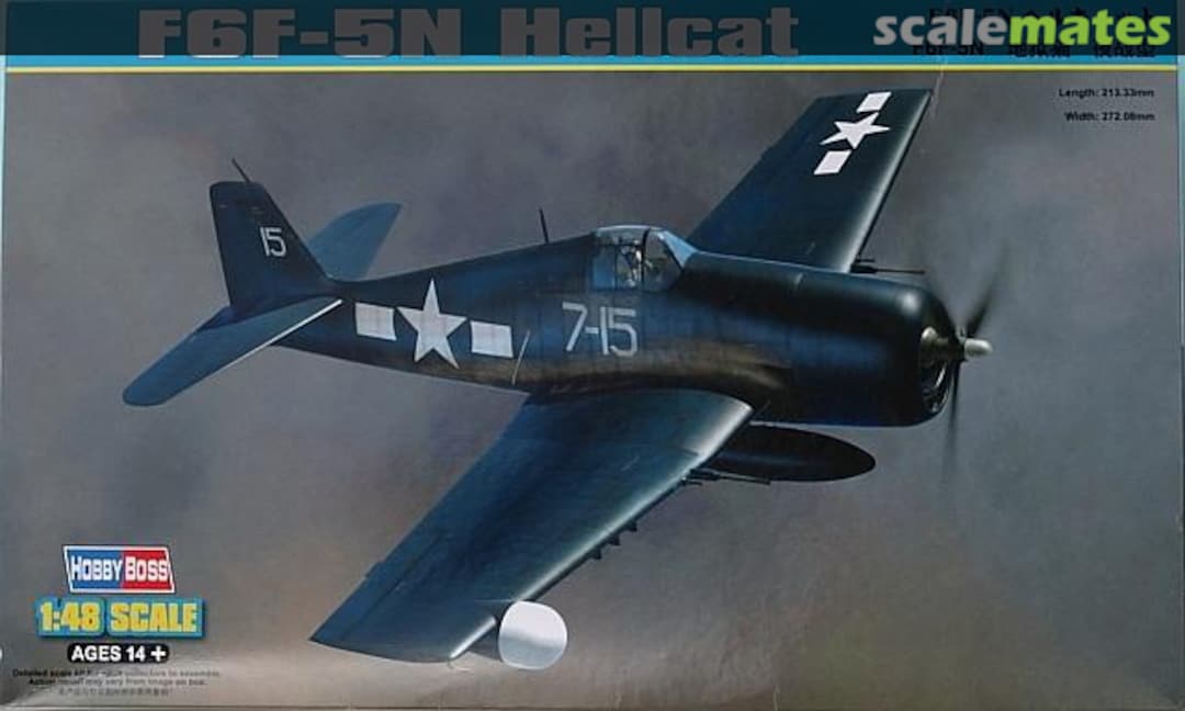 Boxart F6F-5N Hellcat 80341 HobbyBoss