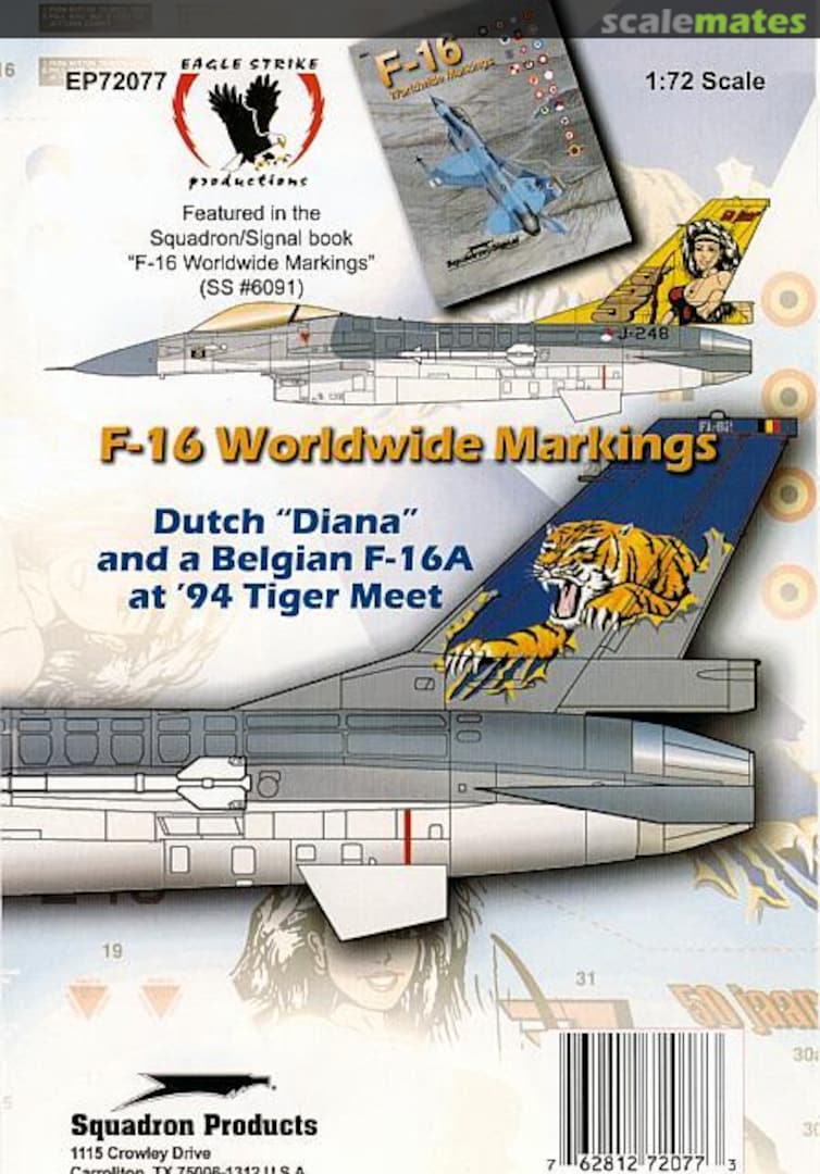 Boxart F-16 Worldwide EP72077 Eagle Strike Productions