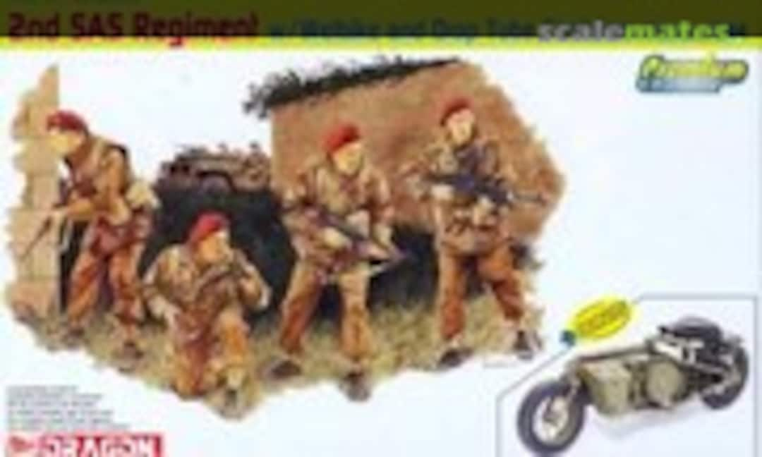 1:35 2nd SAS Regiment w/ Welbike and Drop Tube Container (Dragon 6586)