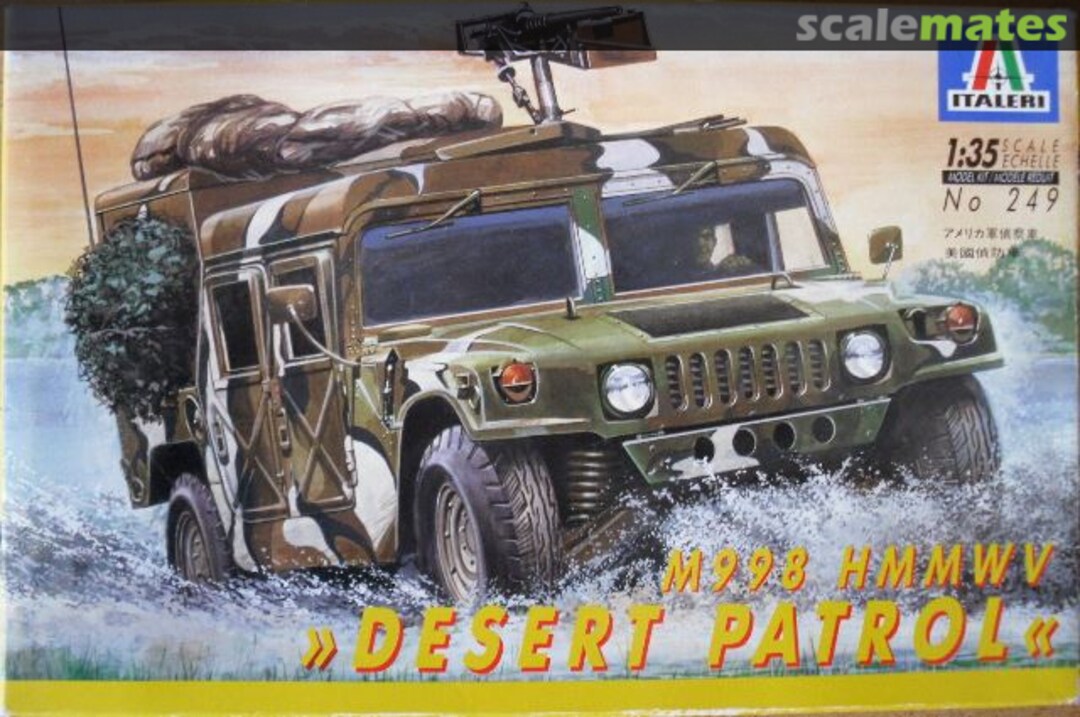 Boxart M998 HMMWV 249 Italeri