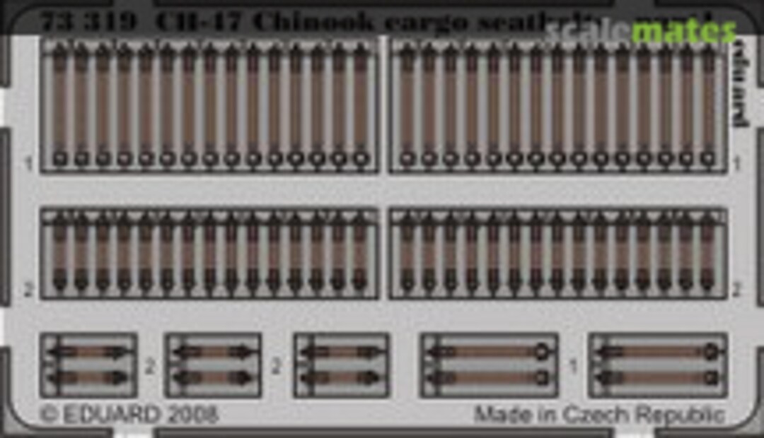 Boxart CH-47 cargo seatbelts 73319 Eduard