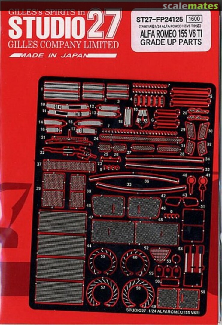 Boxart Alfa Romeo 155 V6 TI ST27-FP24125 Studio27