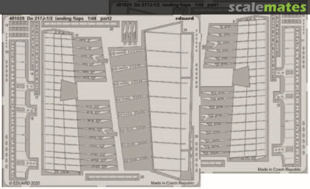 Boxart Do 217J-1/2 landing flaps 481025 Eduard