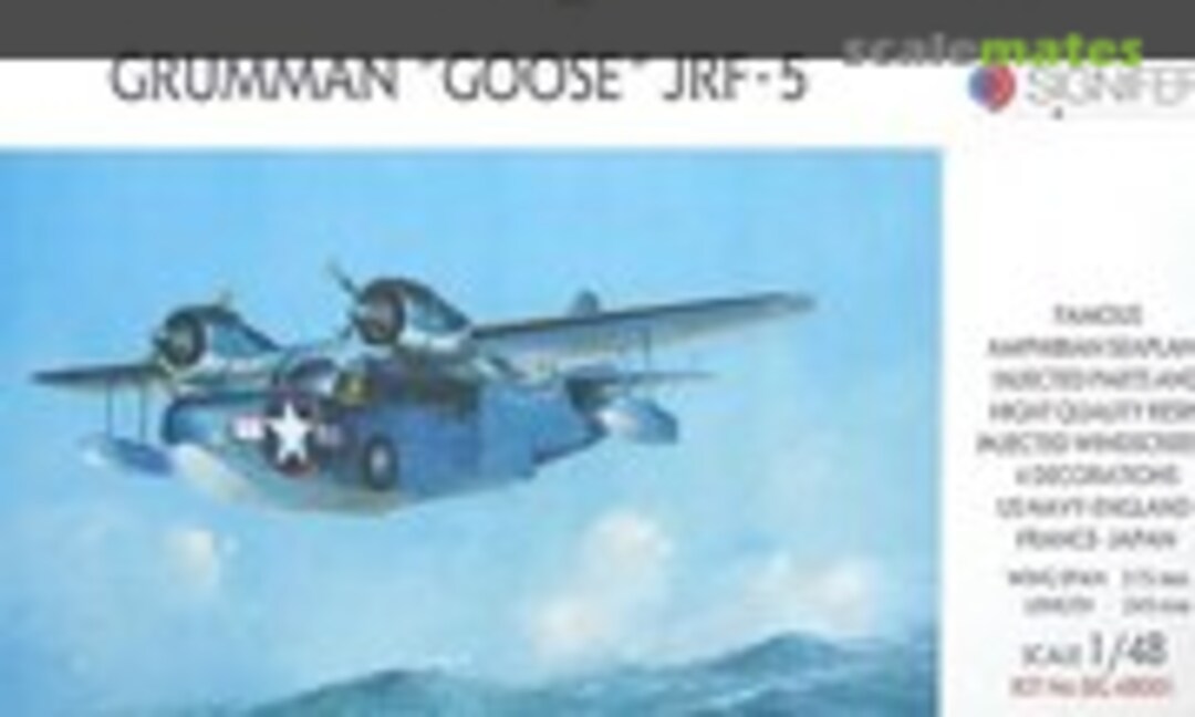 1:48 Grumman &quot;Goose&quot; JRF-5 (Signifer SIG 48001)