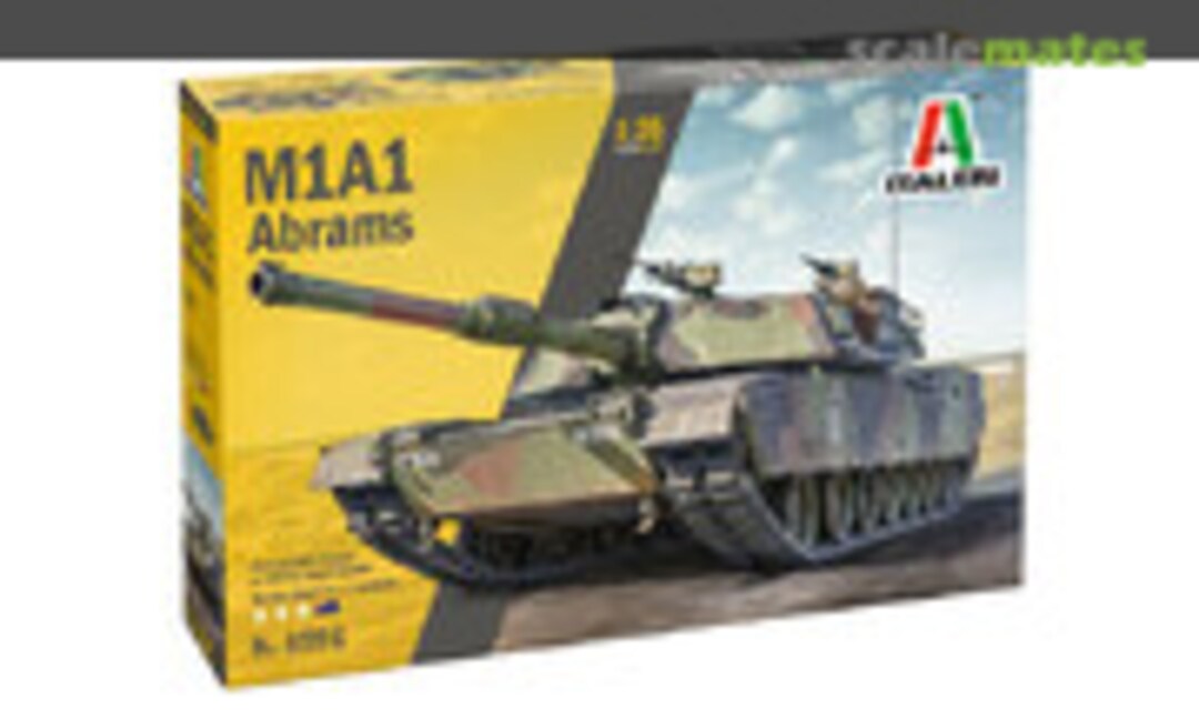 1:35 M1A1 Abrams (Italeri 6596)