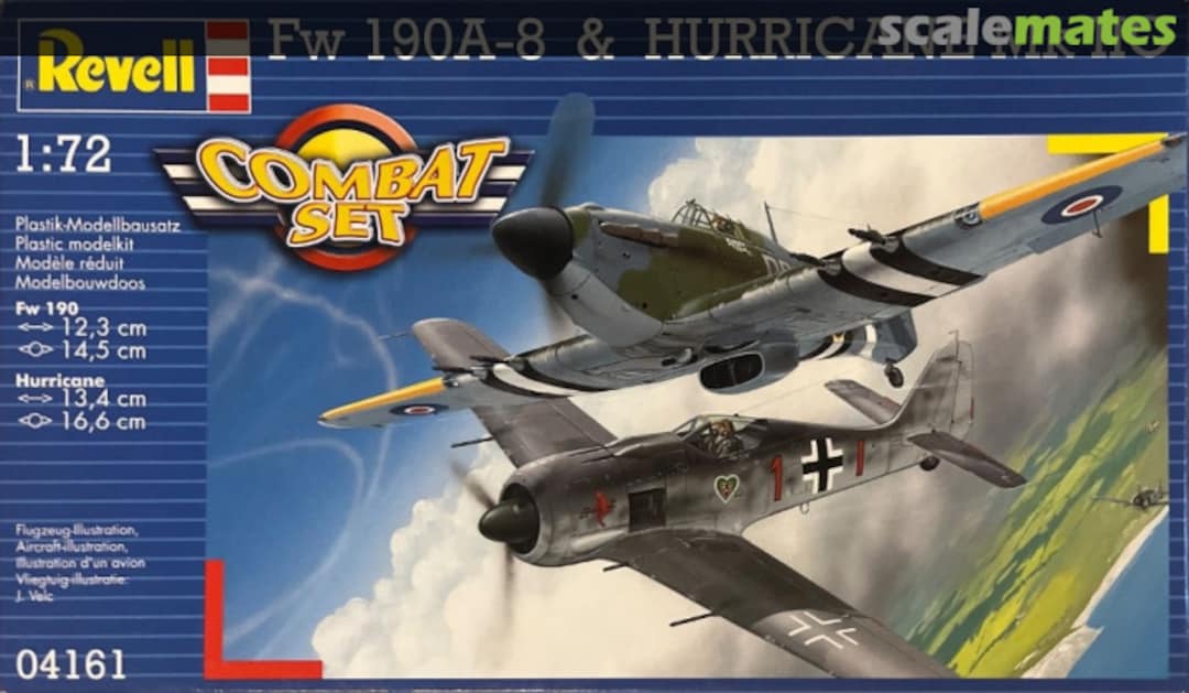 Boxart Fw 190A-8 & Hurricane Mk IIC 04161 Revell