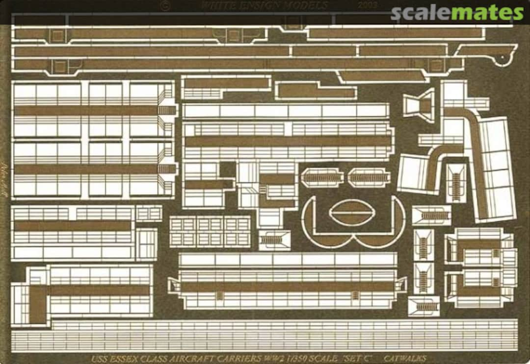 Boxart Perforated Catwalks PE 35054 White Ensign Models