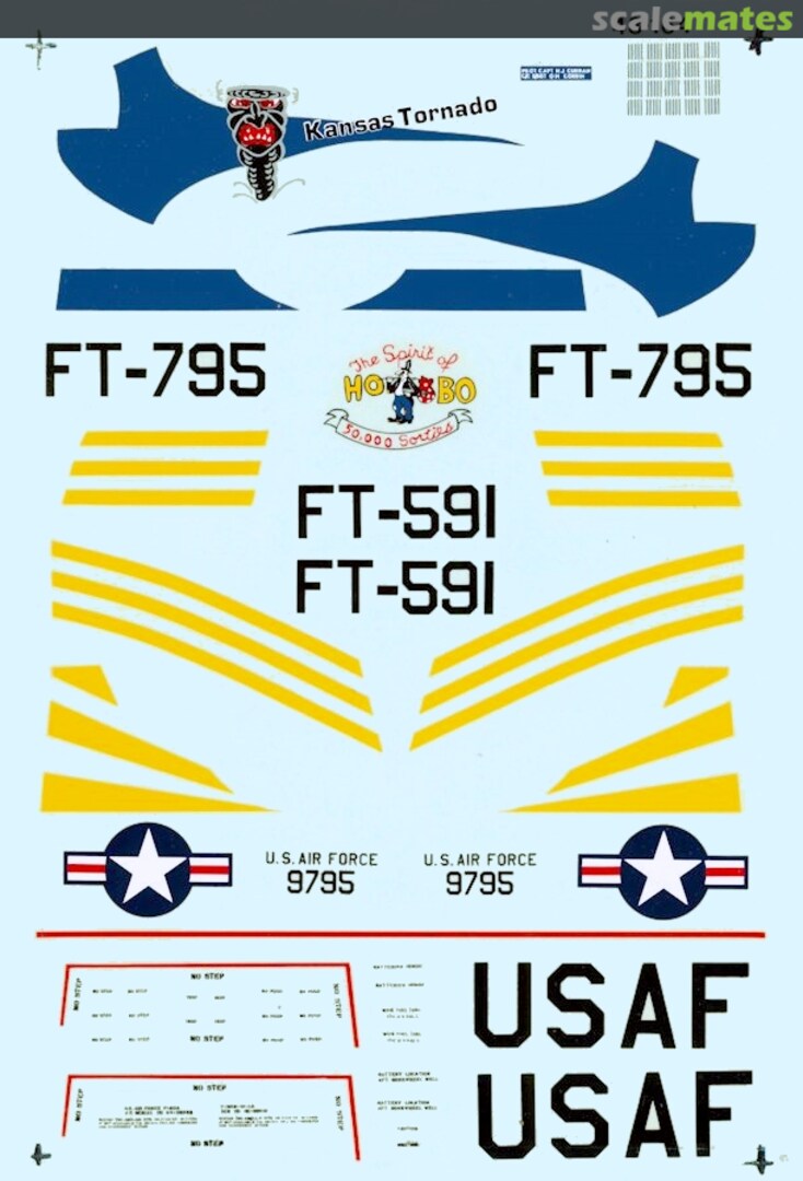 Boxart F-80C Shooting Stars 48-0164 Microscale