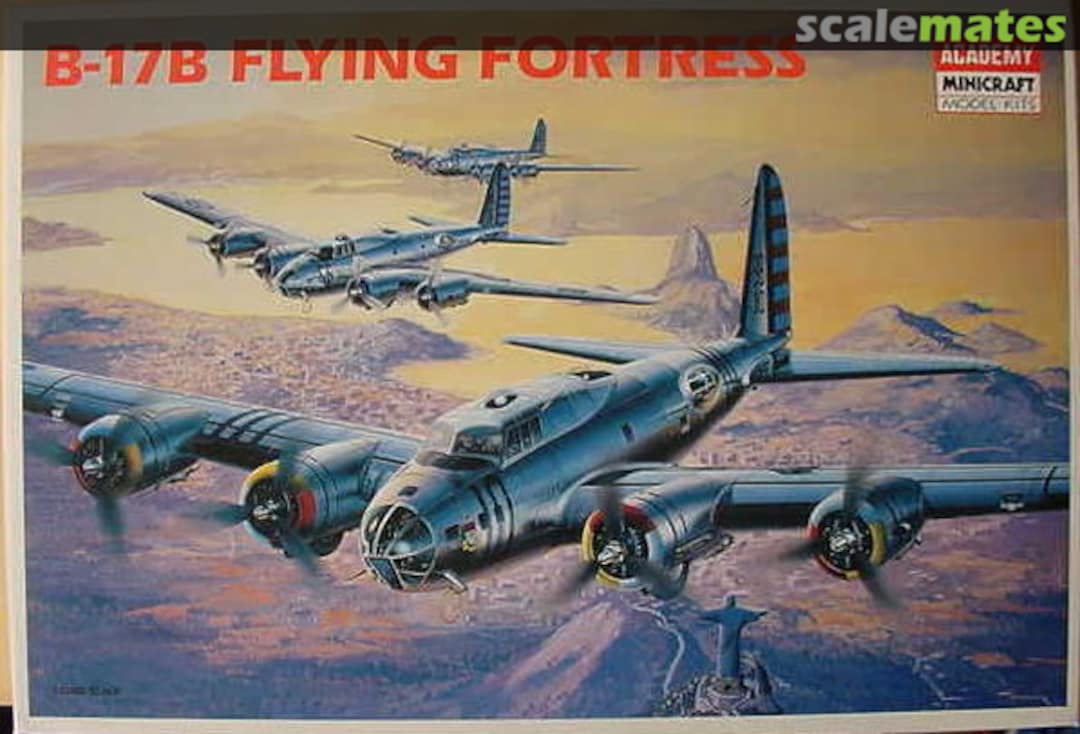 Boxart B-17B Flying Fortress 2106 Academy/Minicraft