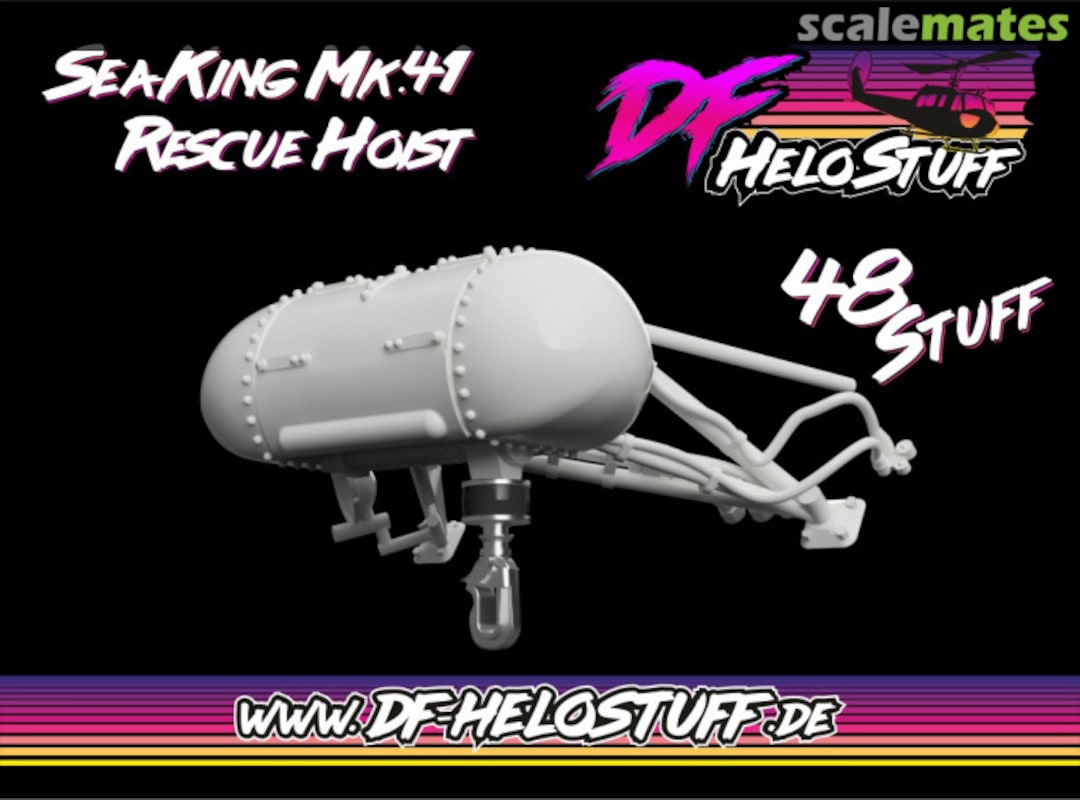 Boxart SeaKing Mk.41 Rescue Hoist DF84048 DF HeloStuff