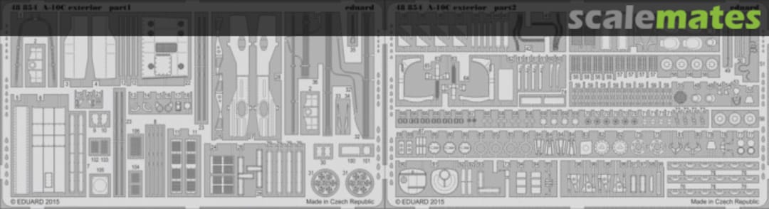 Boxart A-10C exterior 48854 Eduard