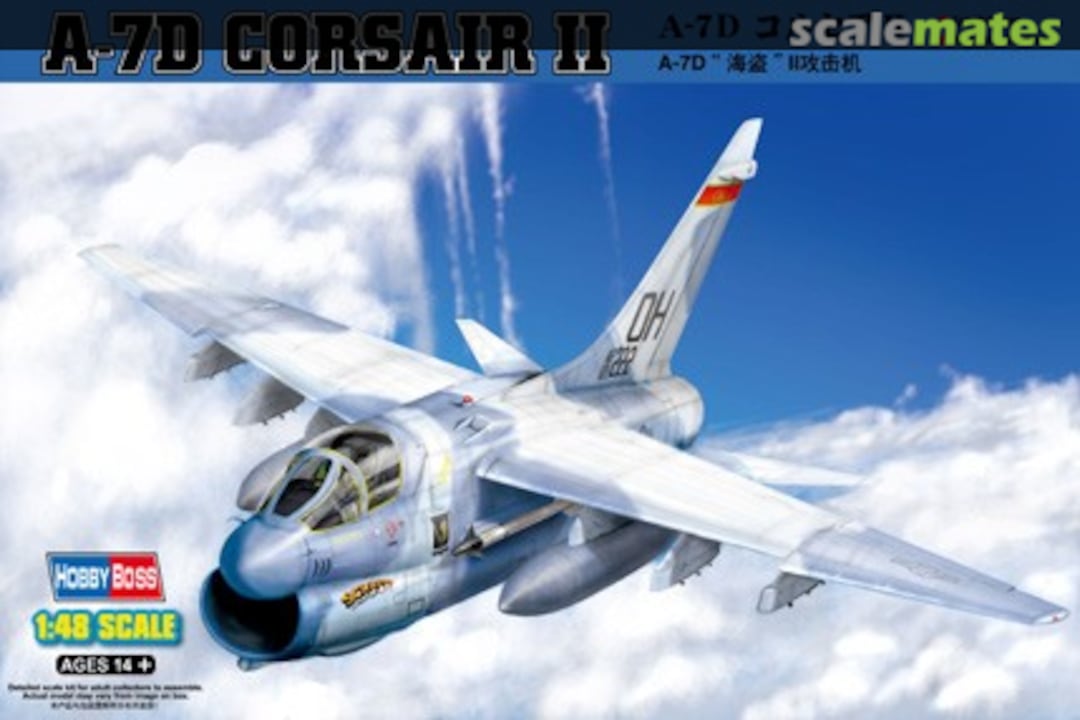 Boxart A-7D Corsair II 80344 HobbyBoss