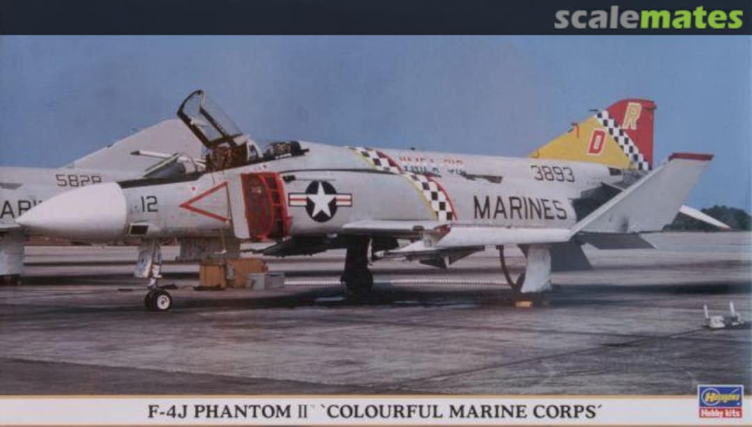 Boxart F-4J Phantom II 'Colourful Marine Corps' 00812 Hasegawa