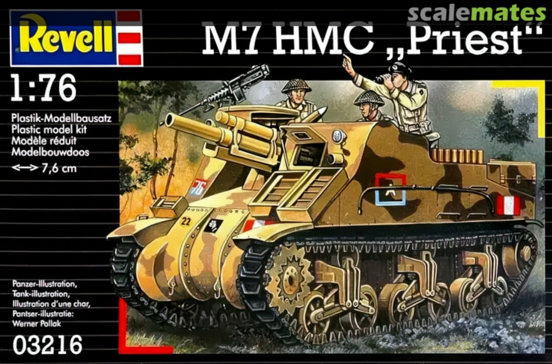 Boxart M7 HMC Priest 03216 Revell