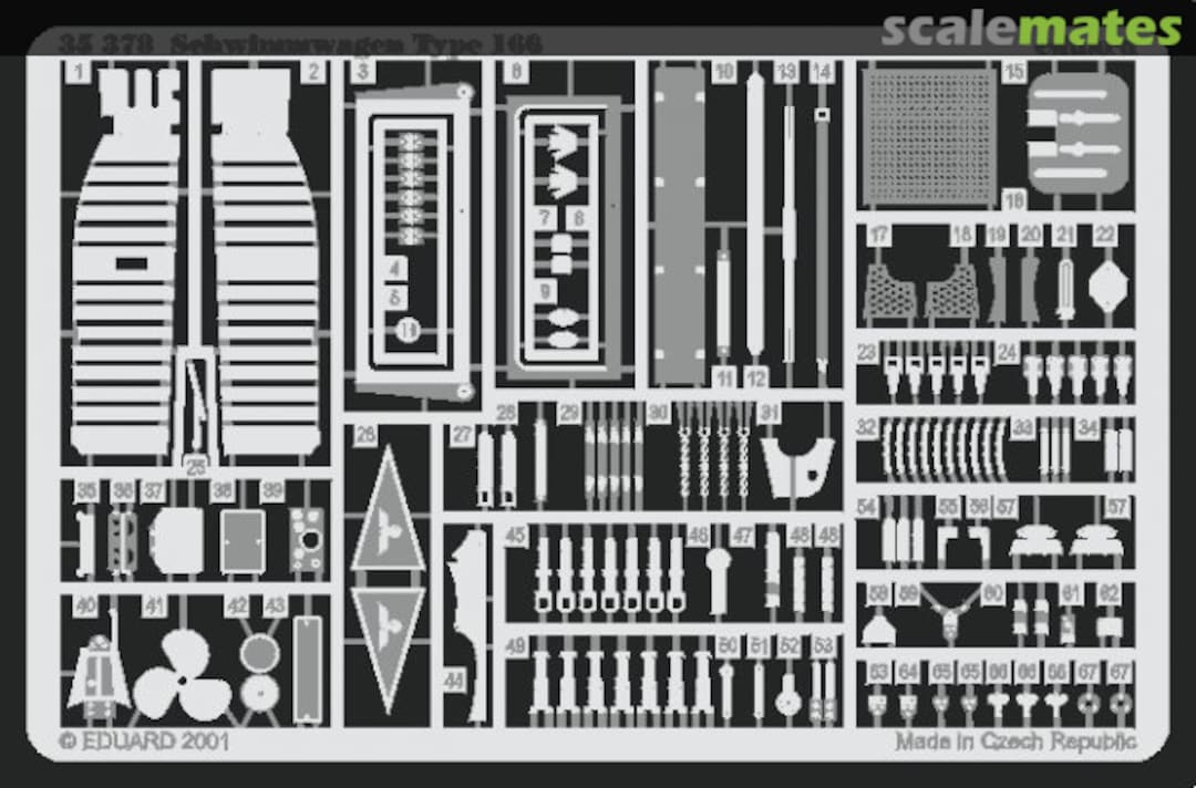 Boxart Schwimmwagen Typ 166 35378 Eduard