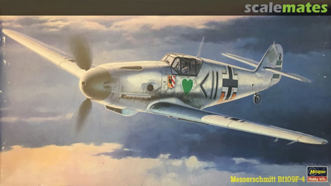 Boxart Messerschmitt Bf109F-4 09011 Hasegawa