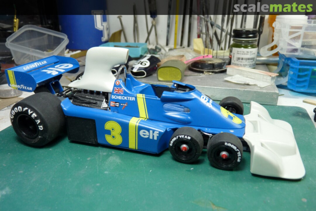 Boxart Tyrrell P34 Trans Kit - Test Car  Silver City Models