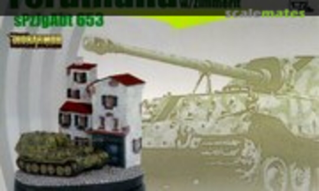 1:72 Ferdinand w/Zimmerit + Diorama Building (Dragon Armor 60209)