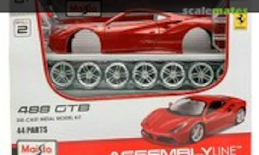 2016 Ferrari 488 GTB Diecast Car (Maisto 39131)