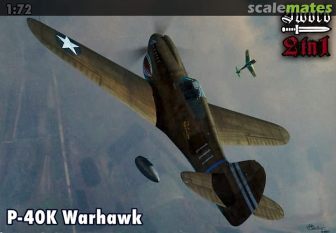 Boxart P-40K Warhawk SW 72063 Sword