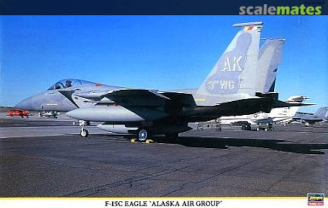 Boxart F-15C Eagle `Alaska Air Group´ 09340 Hasegawa