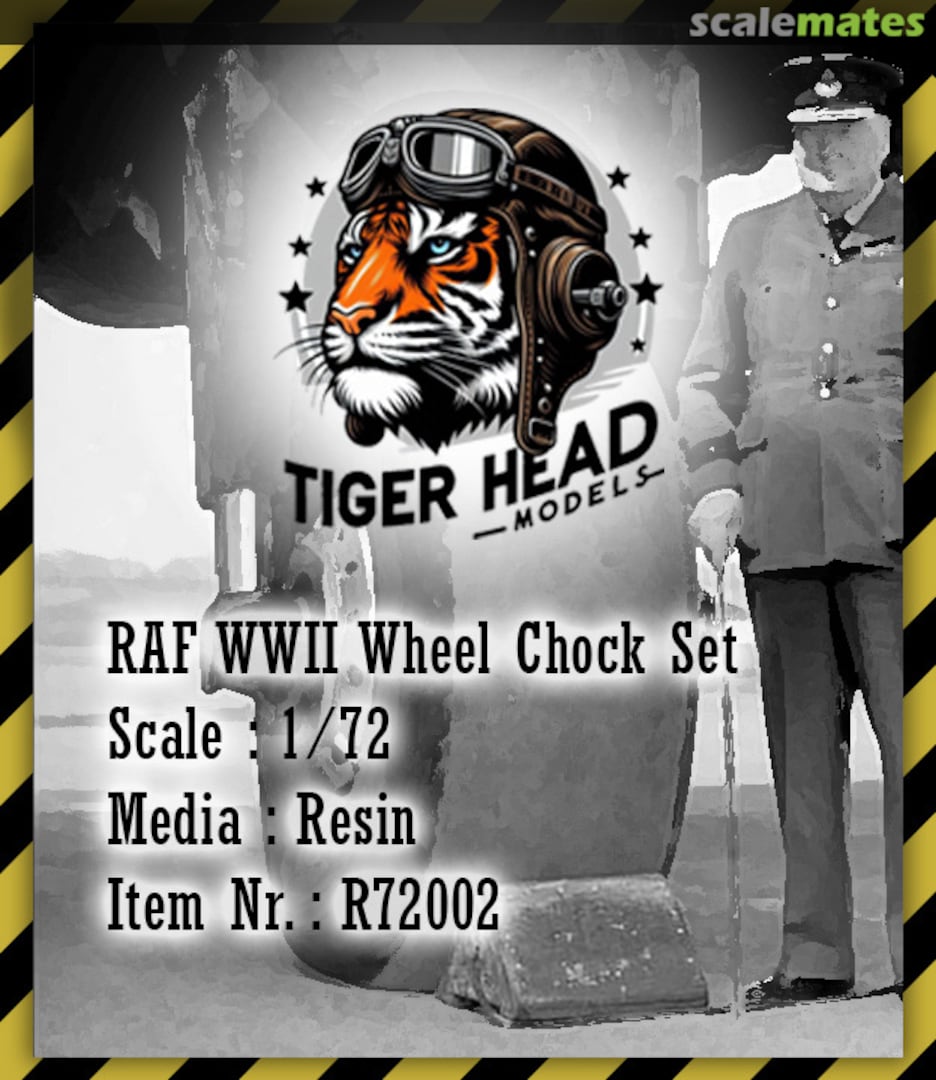 Boxart RAF WWII Wheel Chock Set R72002 Tigerhead Models