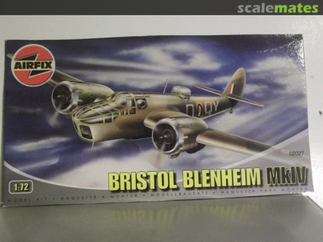 Boxart Bristol Blenheim MkIV A02027 Airfix