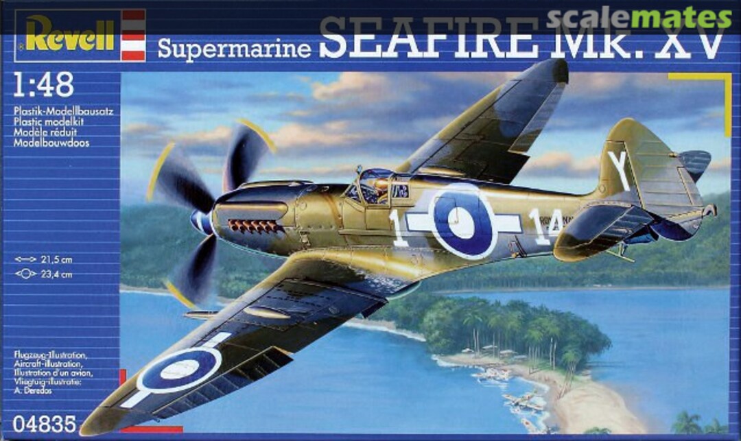 Boxart Supermarine Seafire Mk.XV 04835 Revell