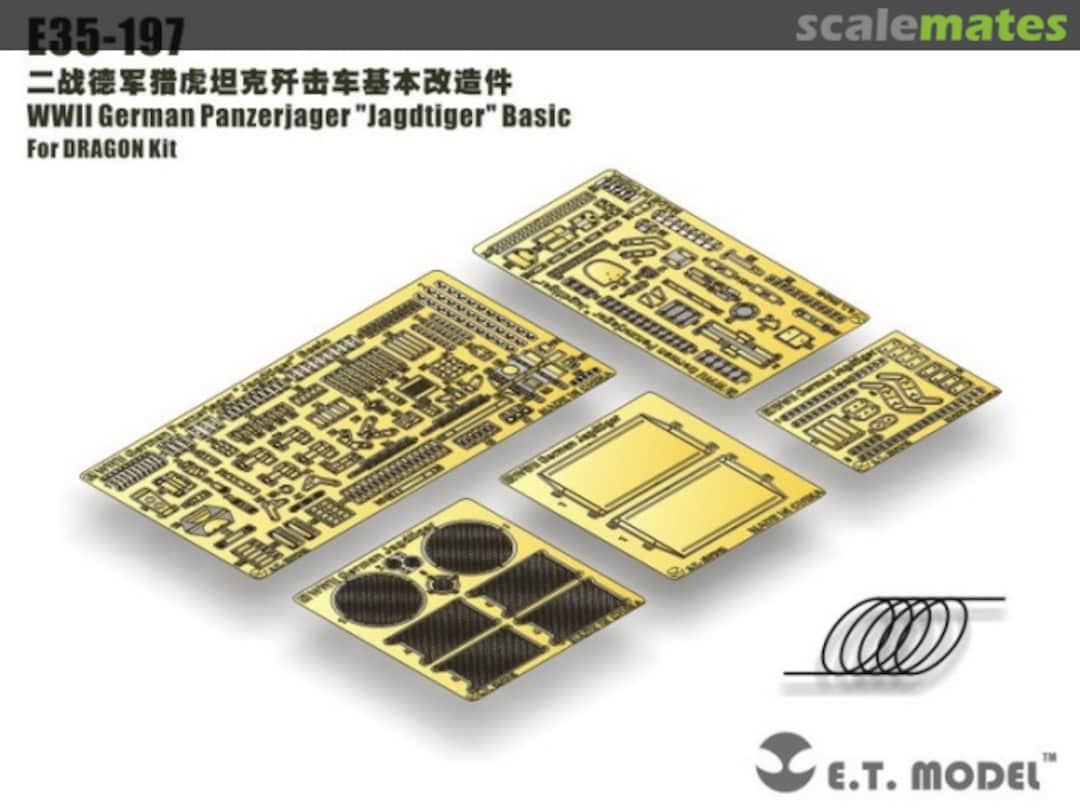 Boxart German Panzerjäger "Jagdtiger" - Basic E35-197 E.T. Model