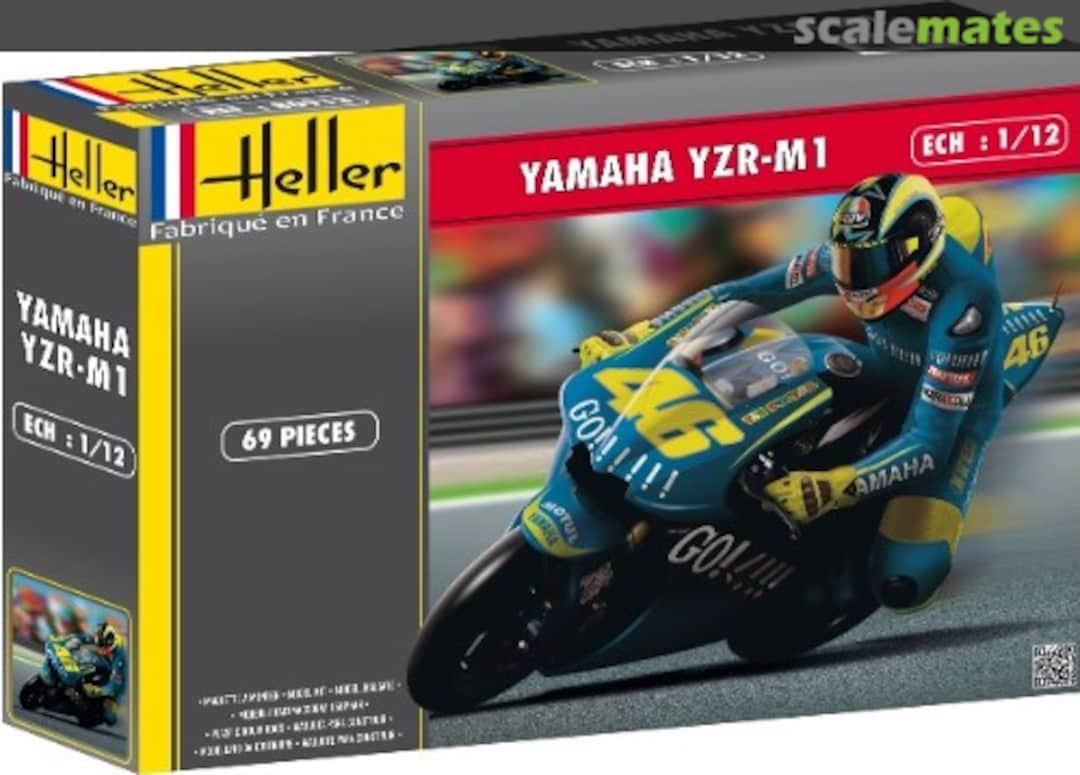 Boxart Yamaha YZR-M1 80913 Heller