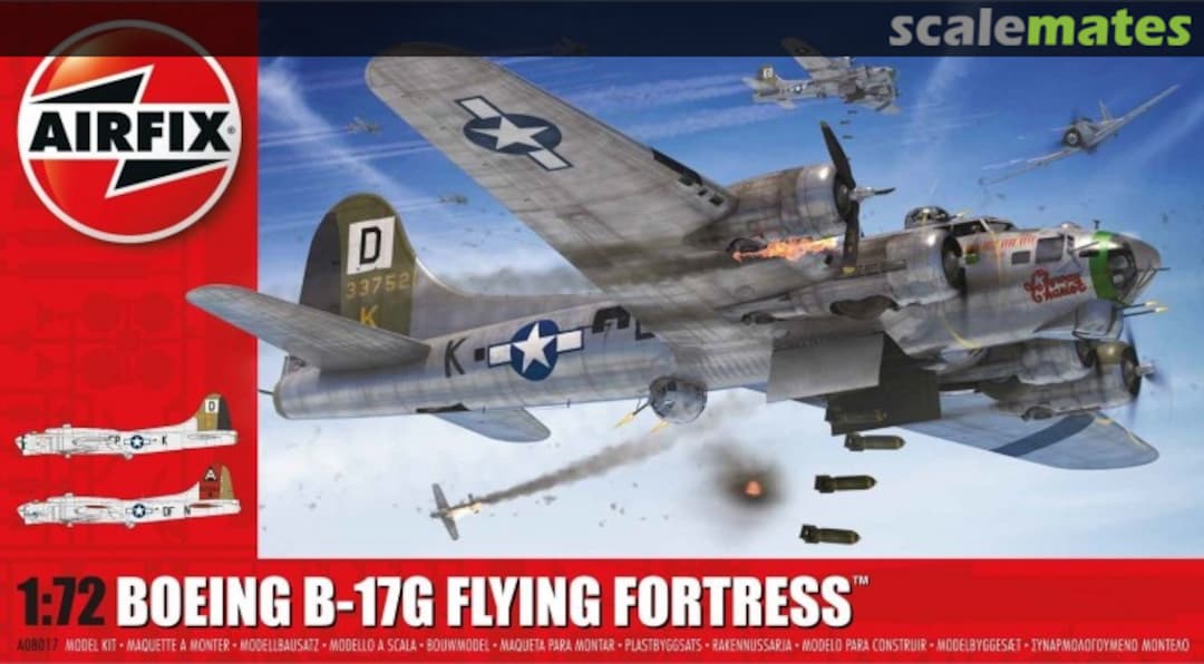 Boxart Boeing B-17G Flying Fortress A08017 Airfix