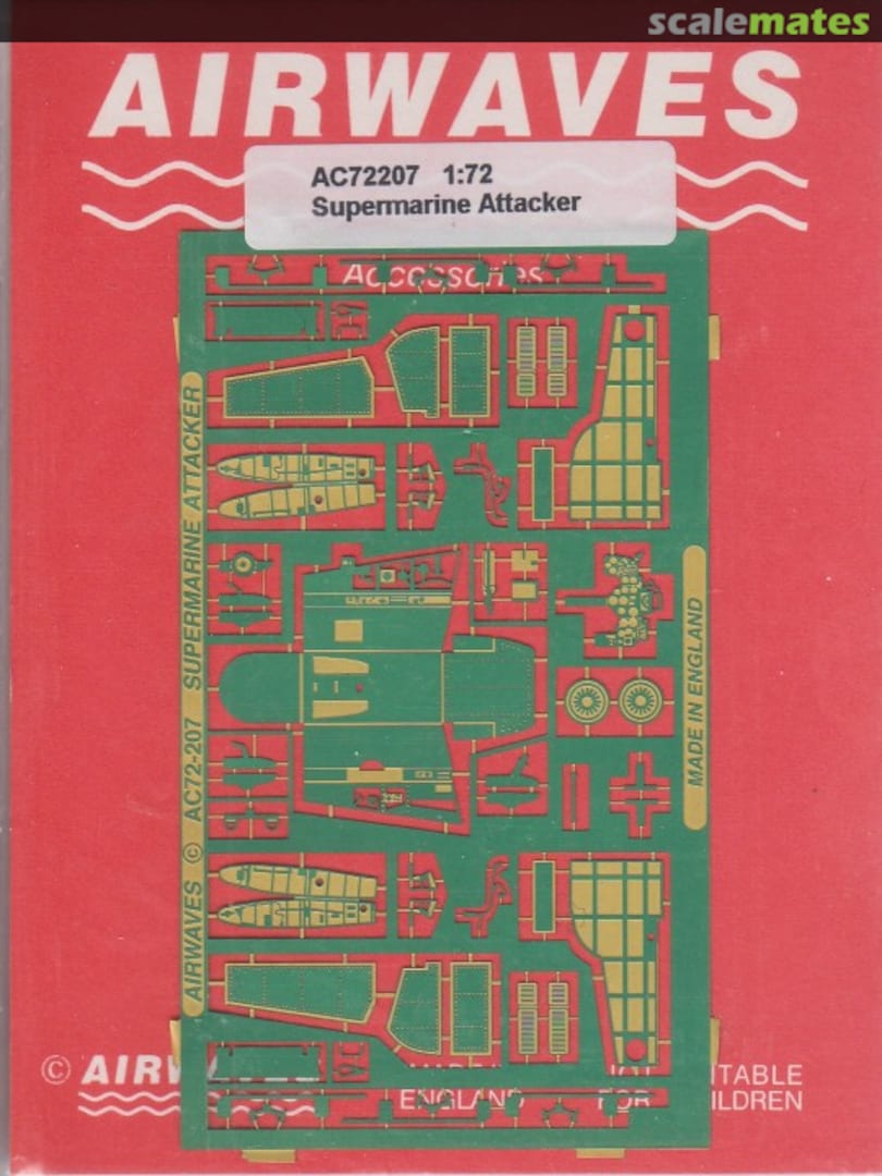 Boxart Supermarine Attacker AC72207 Airwaves