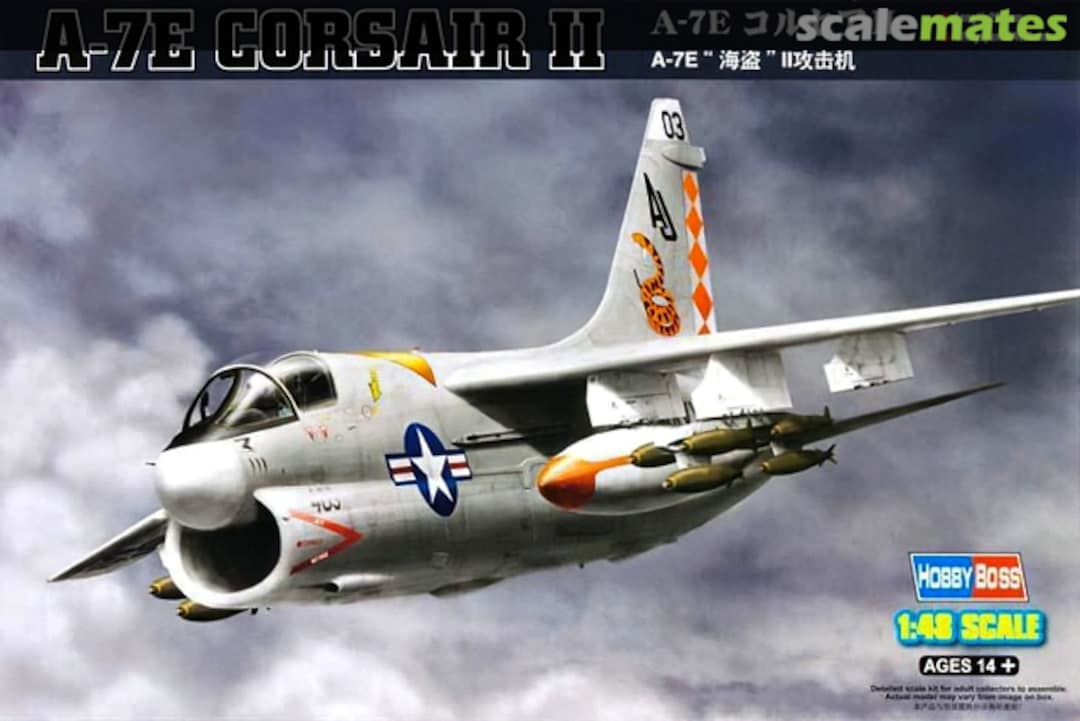 Boxart A-7E Corsair II 80345 HobbyBoss