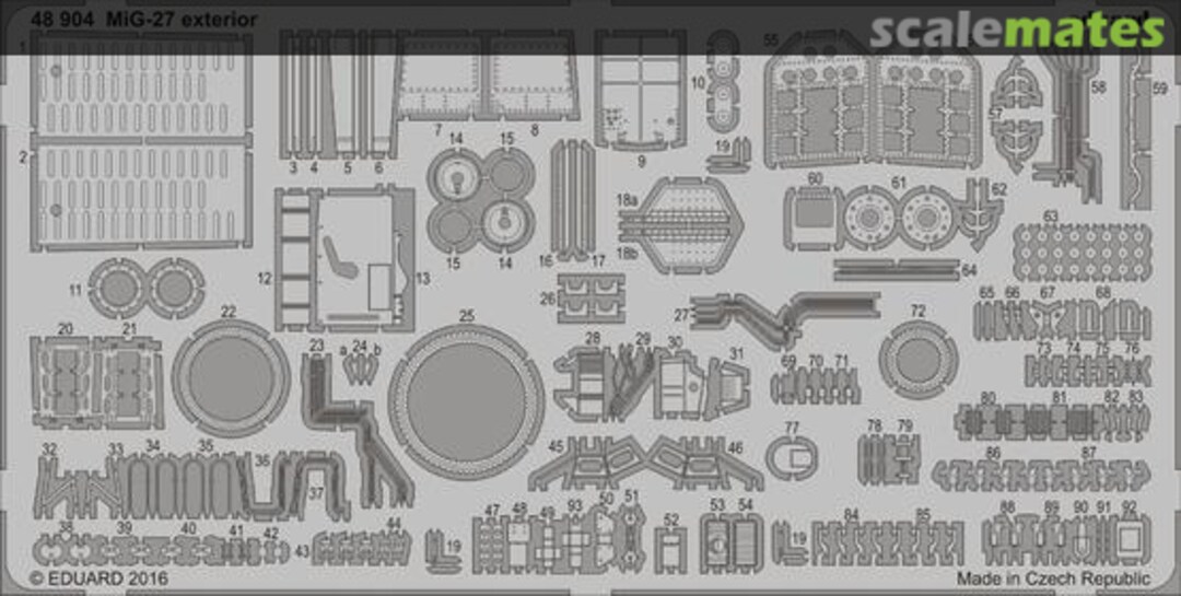 Boxart MiG-27 exterior 48904 Eduard