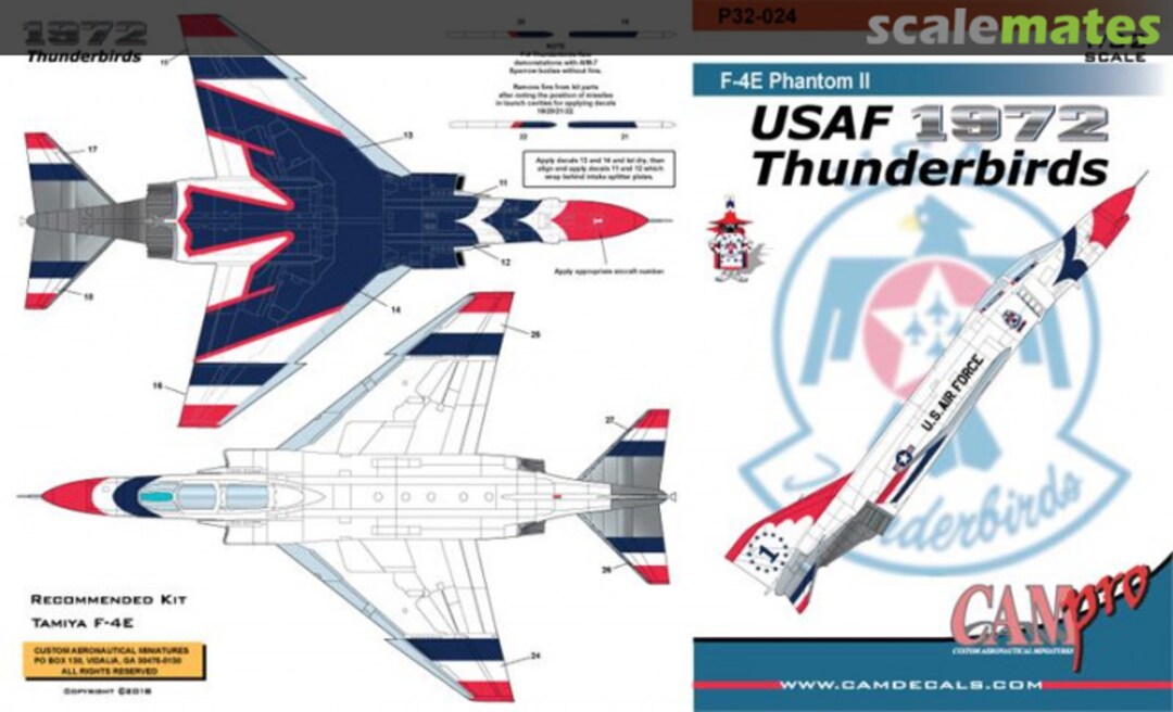 Boxart F-4E Phantom II P32-024 CAM