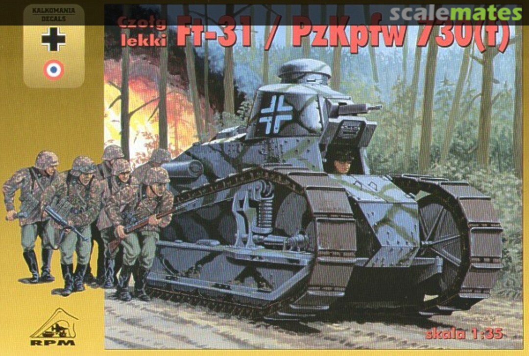 Boxart FT-31 / PzKpfw. 730(f) 35060 RPM