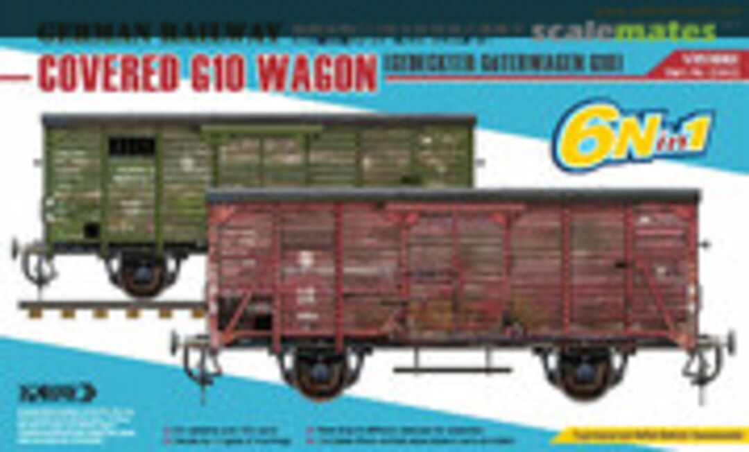 1:35 Railway Covered G10 Wagon (Sabre Model 35A01)