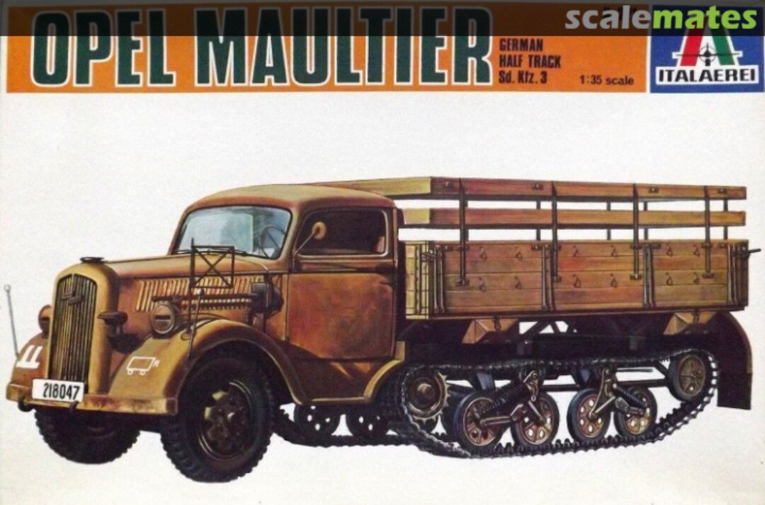 Boxart Opel Maultier Sd.Kfz. 3 221 Italaerei