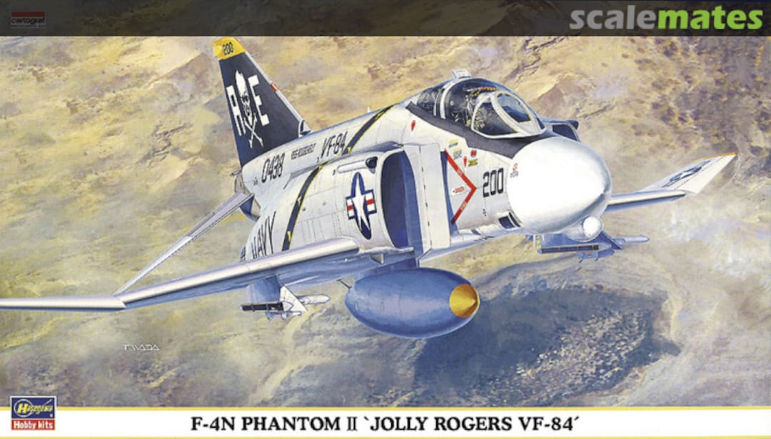 Boxart F-4N Phantom II 'Jolly Rogers VF-84' 00367 Hasegawa