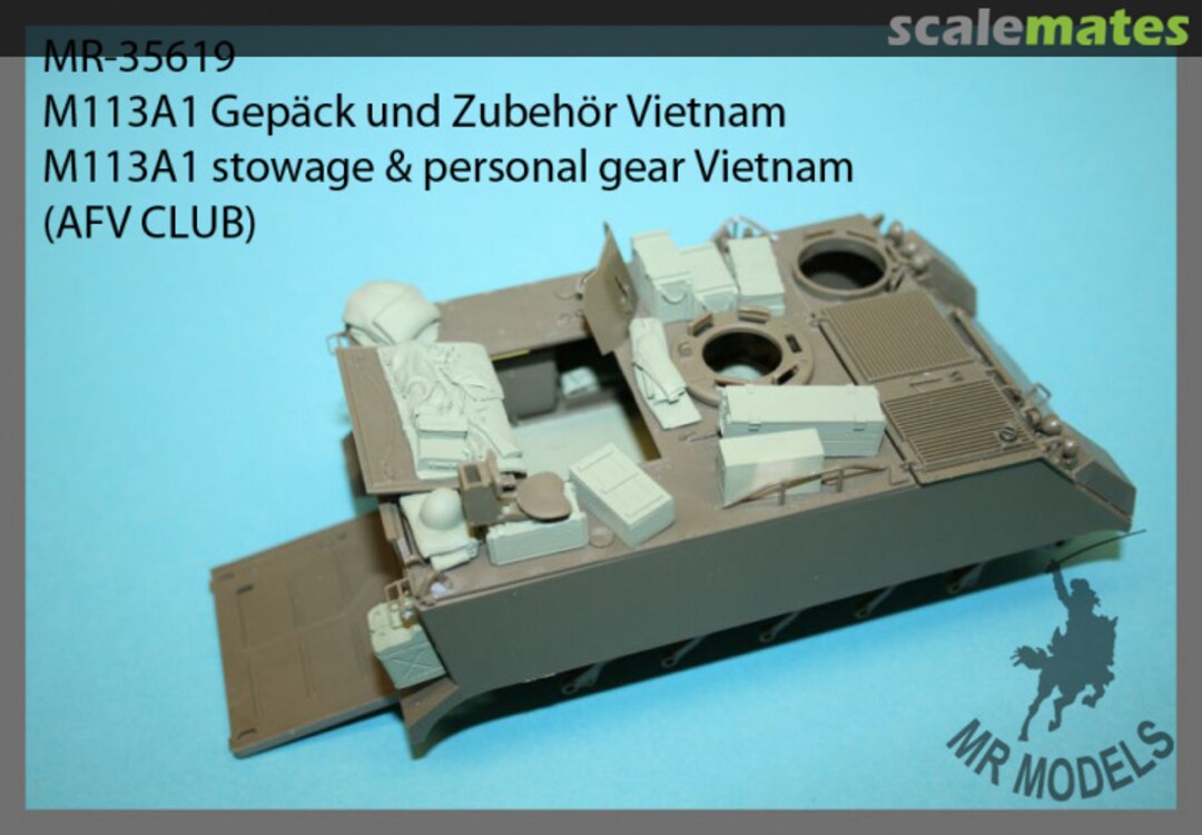 Boxart M113A1 stowage & personal gear Vietnam #1 MR-35619 MR Modellbau