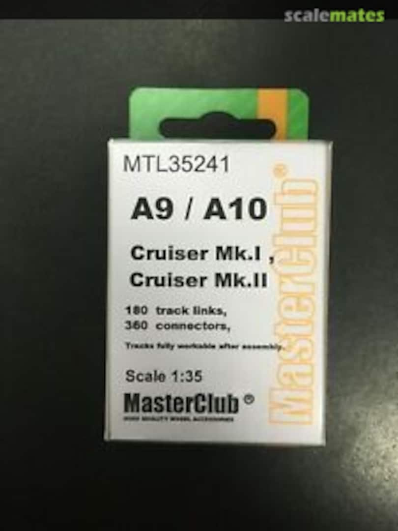 Boxart Tracks for Cruiser A9 Mk.I , Cruiser A10 Mk.II MTL35241 MasterClub