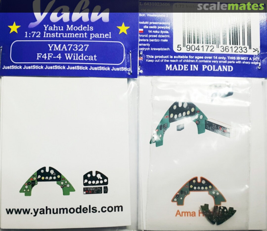 Boxart F4F-4 Wildcat YMA7327 Yahu Models